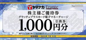 ヤマナカ株主優待券 の買取・換金