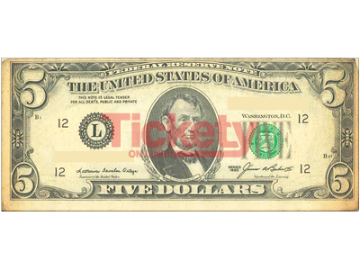 USD 5ドル